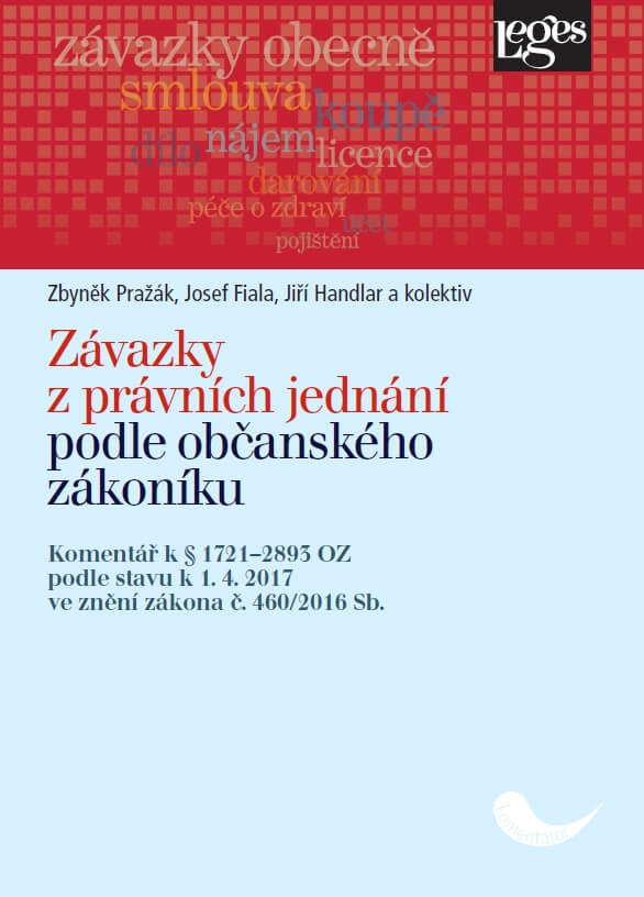 Závazky z právních jednání podle občanského zákoníku